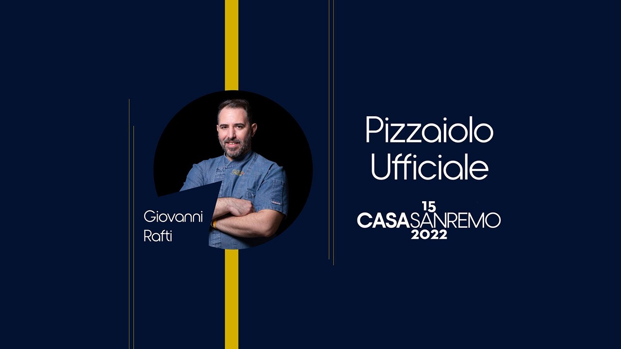 Giovanni Rafti pizzaiolo ufficiale di 