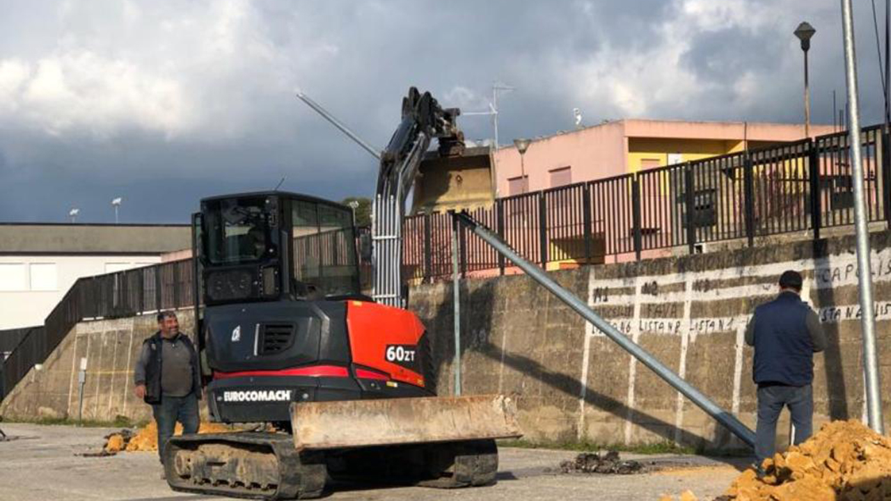 lavori per efficientamento energetico illuminazione pubblica Montevago