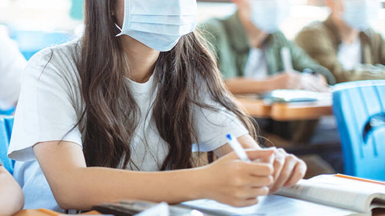 scuola mascherina
