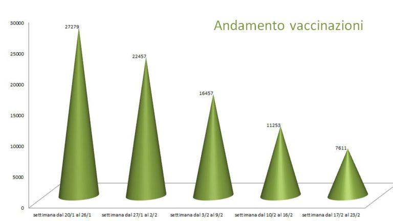 Andamento vaccini