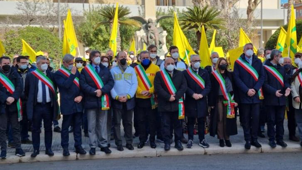 Coltivatori diretti manifestazione caro gasolio