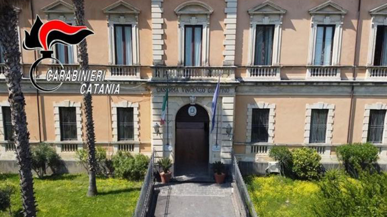 Carabinieri Catania comando provinciale piazza Verga