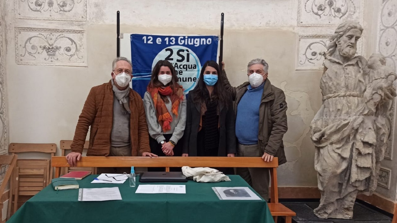 comitato acqua menfi studentessa francese 2022