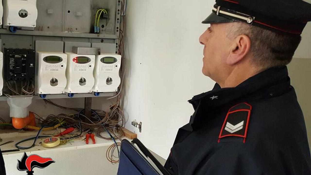 controlli energia elettrica carabinieri