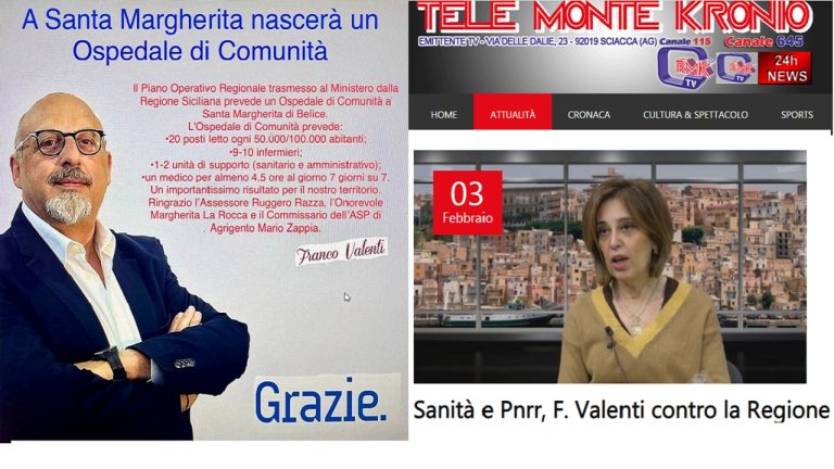franco valenti francesca valenti sanità