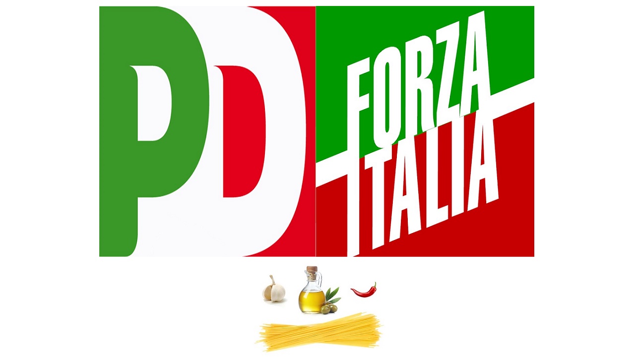 pd forza italia spaghetti