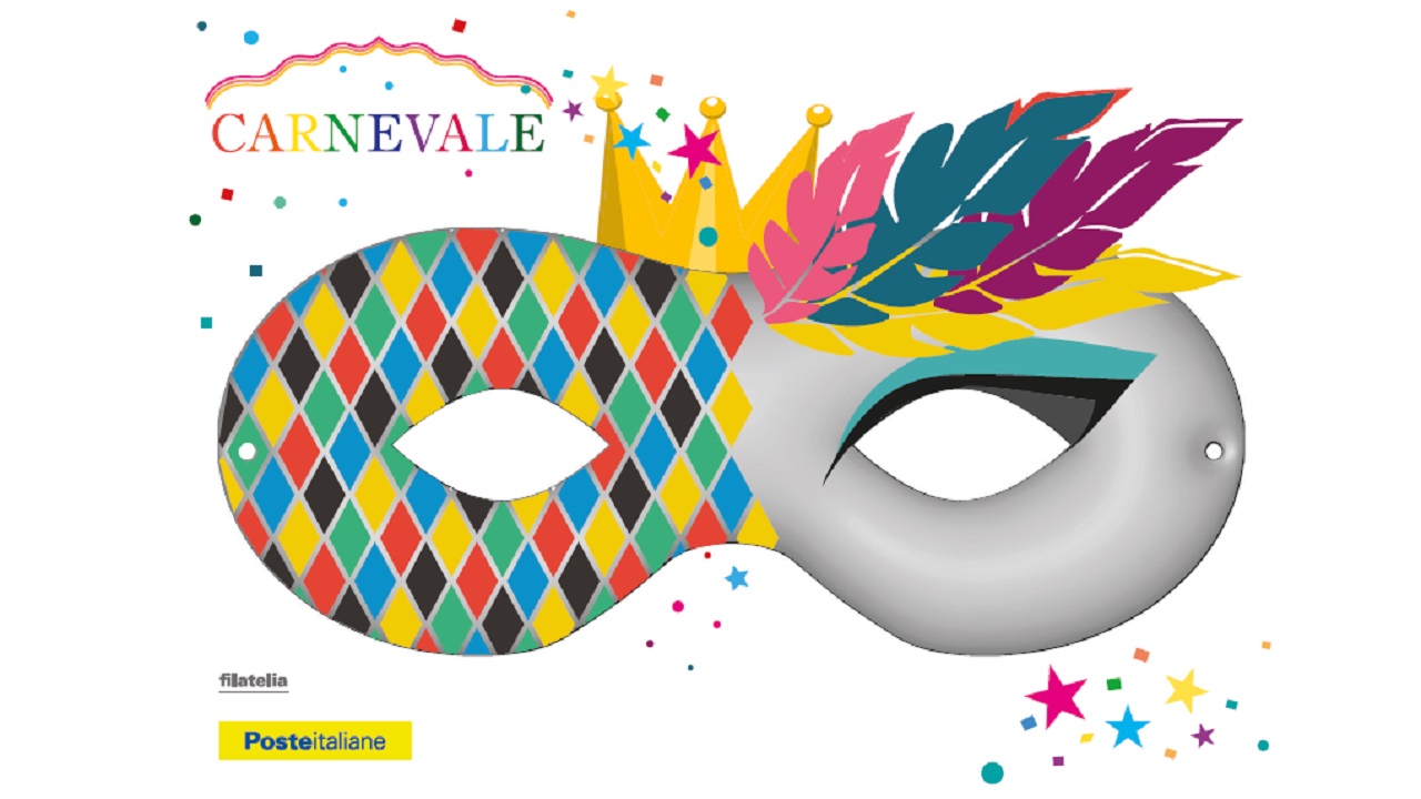 poste cartolina carnevale 2022