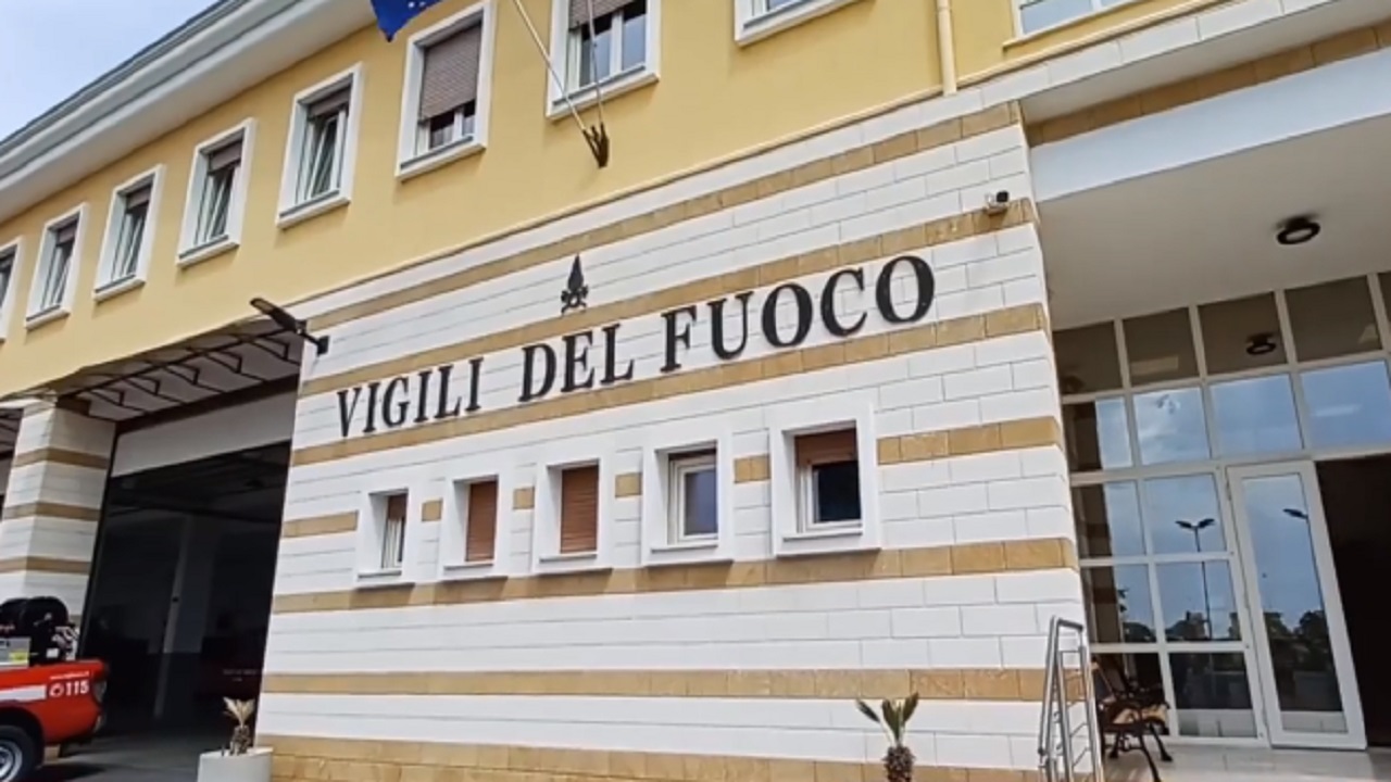 vigili del fuoco santa margherita belice
