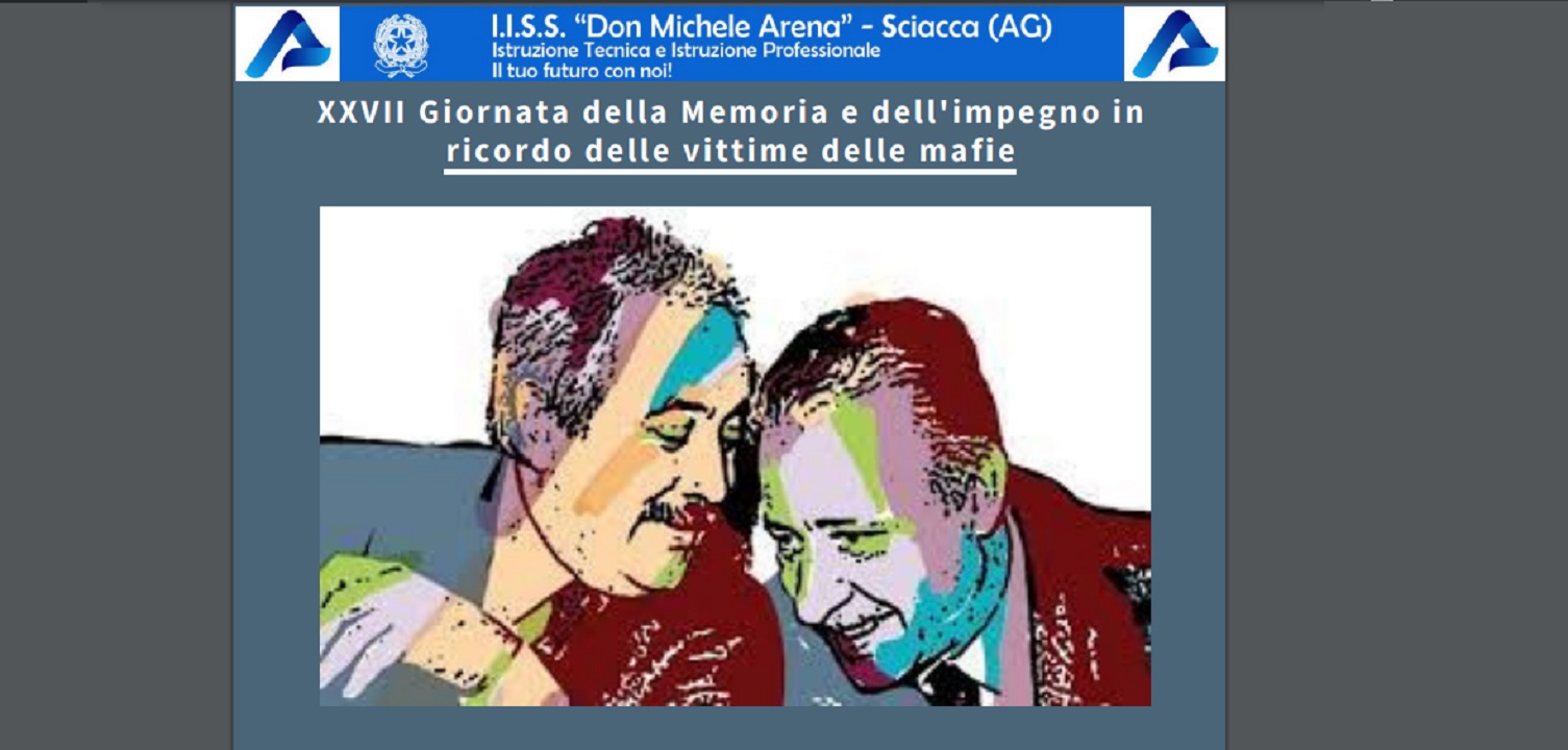 IISS Arena giornata memorie vittime mafia 2022