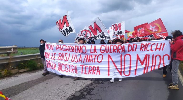 SIGONELLA PROTESTA MUOS 2022