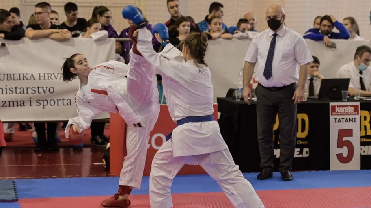 irene marturano karate gara 2022