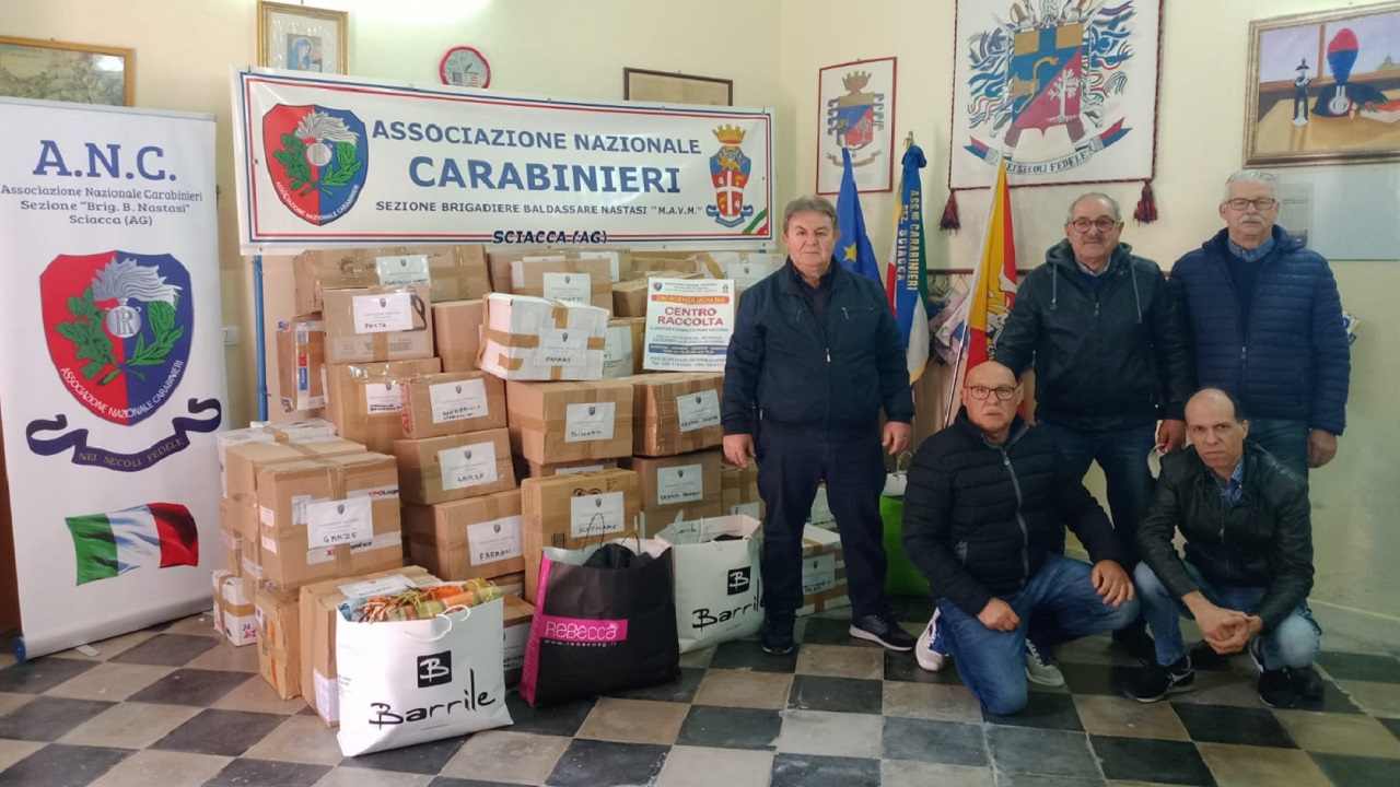 raccolta ucraina associazione carabinieri