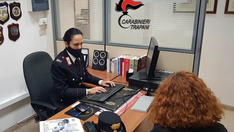 CARABINIERI TP denuncia