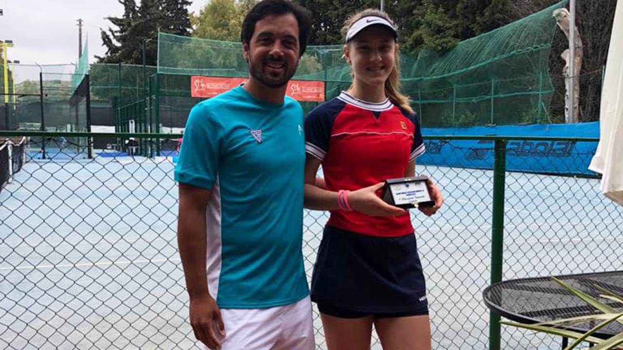 Doiletta D'amico campionessa siciliana tennis under 13 15 apr 2022