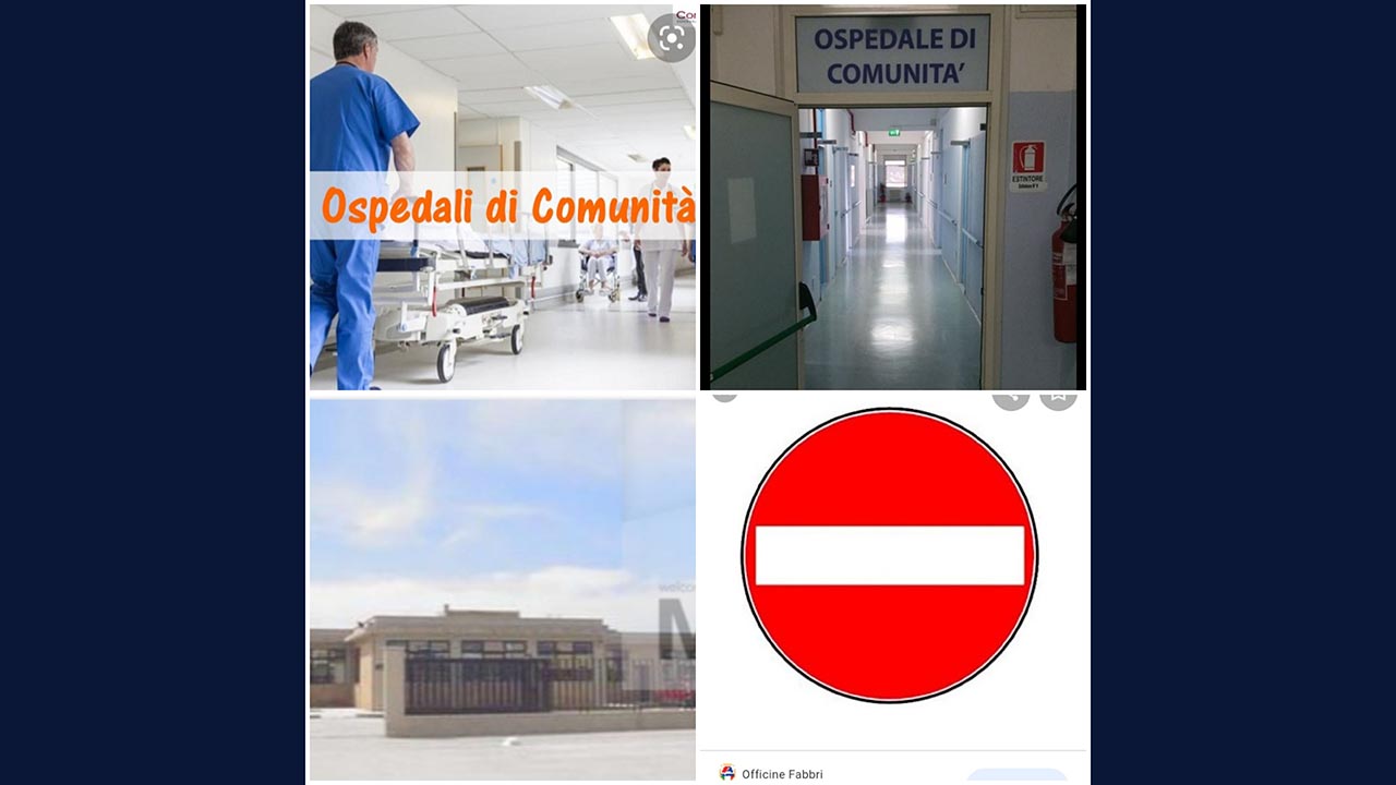 OSPEDALE COMUNITA' MENFI PROTESTA