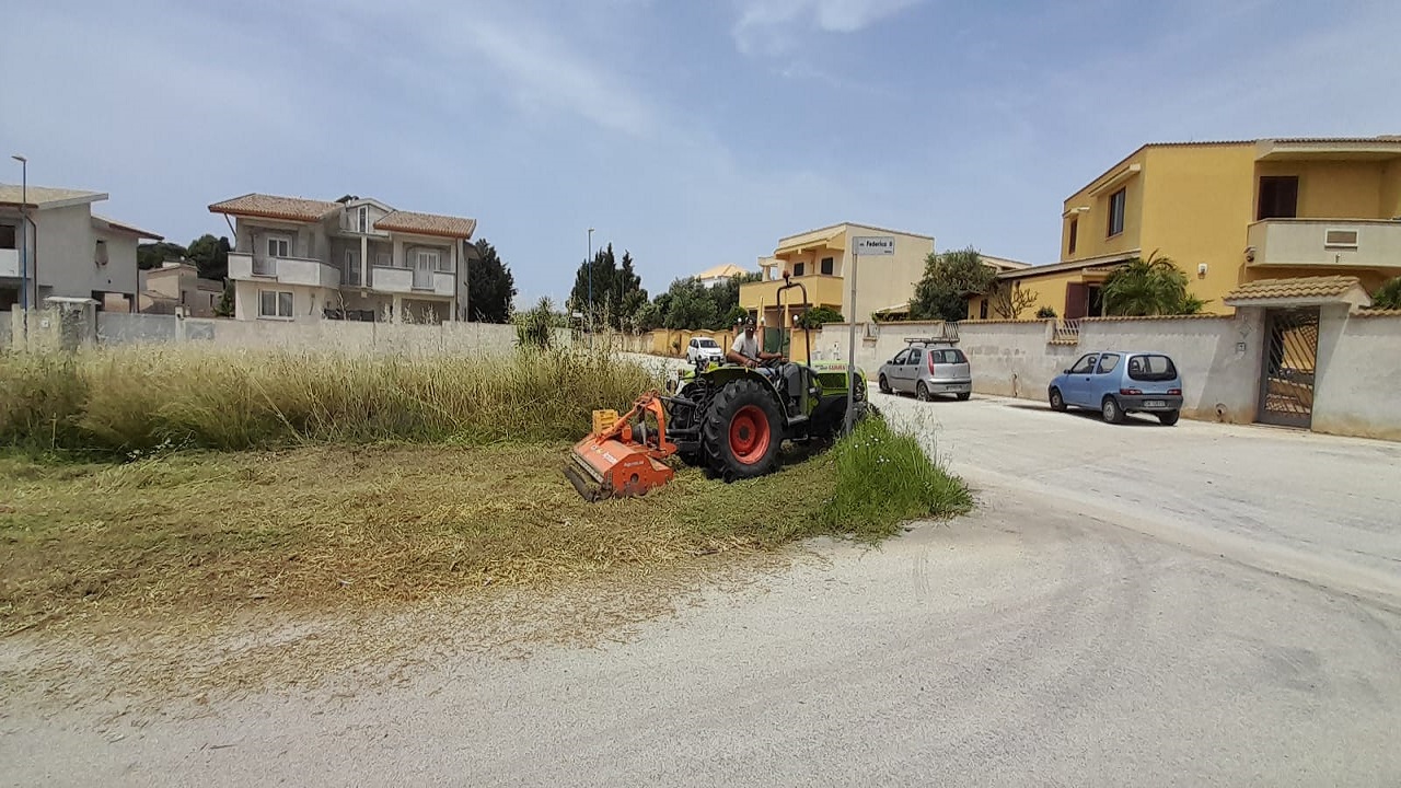 Pulizia aree pubbliche nel quartiere San Marco