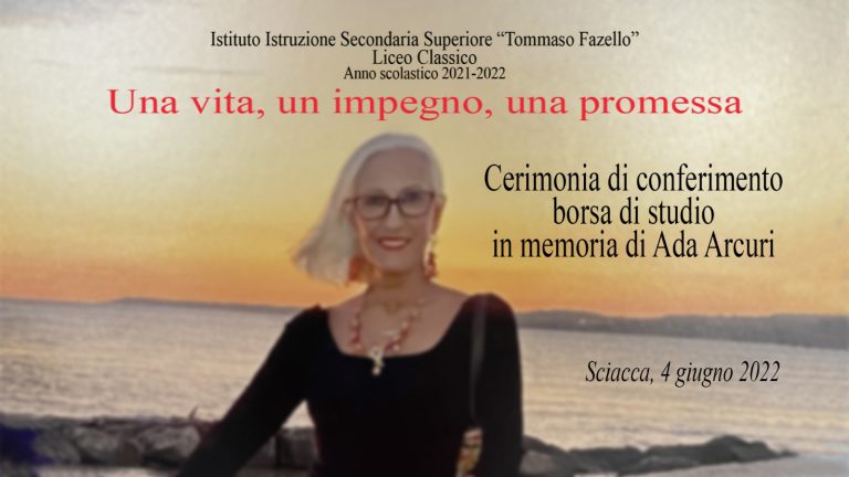 BORSA DI STUDIO ADA ARCURI 1280X720
