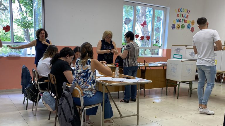 Eloezioni seggio elettorale 36 Sciacca
