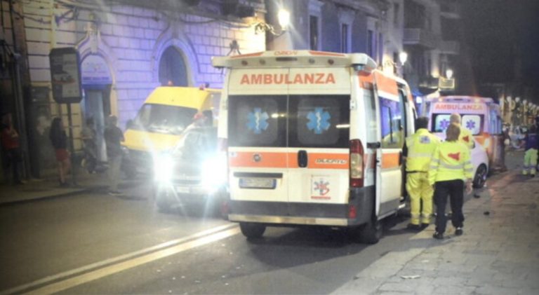 catania incidente notte 2022