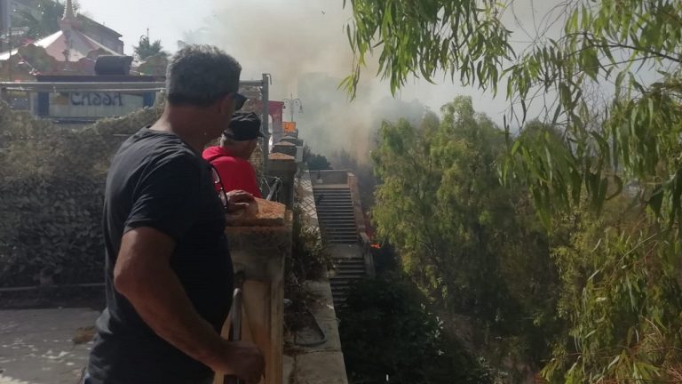 incendio sotto piazza 2022