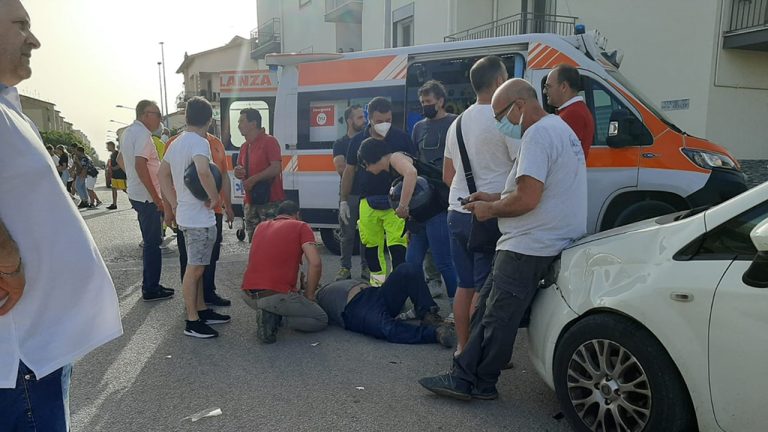 incidente scooter