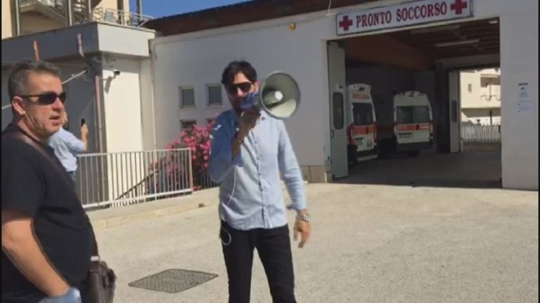 ribera protesta ospedale 2022