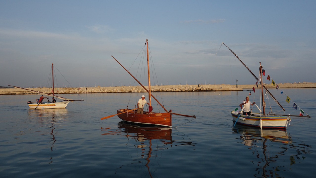 Vela latina, a Sciacca da oggi 