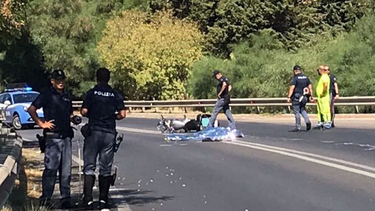 Incidente Porto Empedocle - Morto motociclista