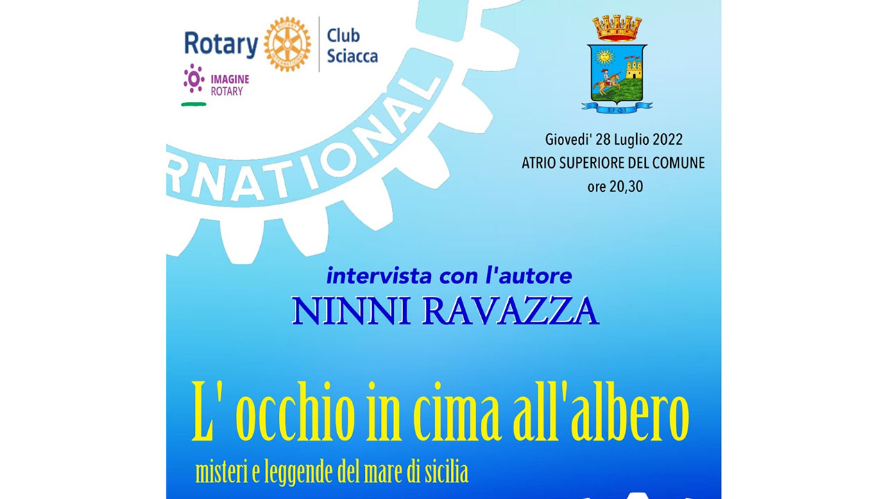 Stasera conversazione con Ninni Ravazza, autore de 