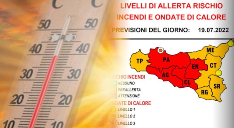 allerta caldo 2022