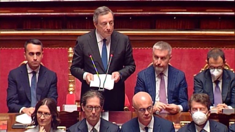 draghi parlamento