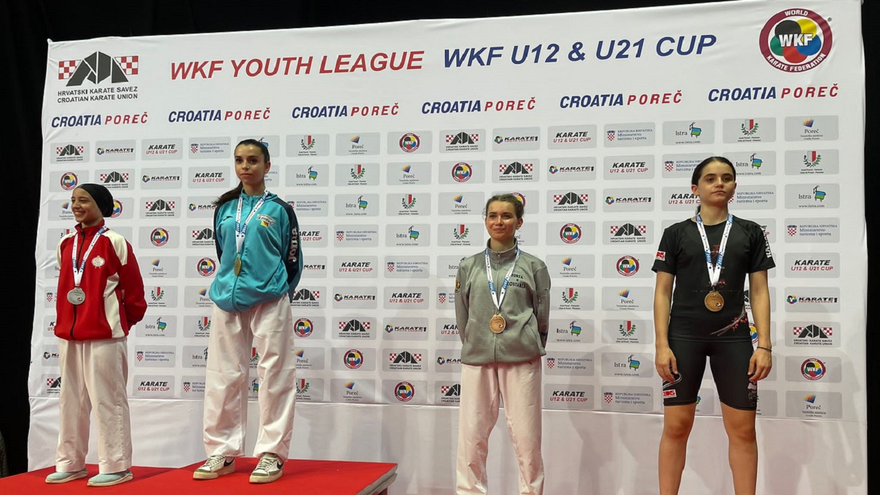 Youth League karate, Emma Colletti vince in Croazia