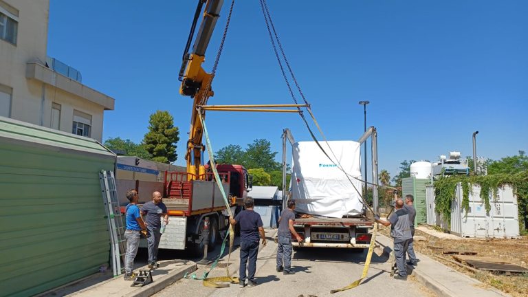 gruppi frigo ospedale di ribera