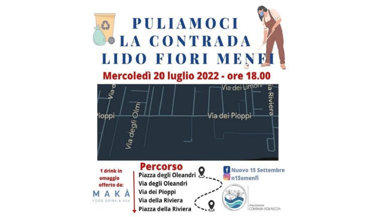 pulizia lido fiori menfi 2022