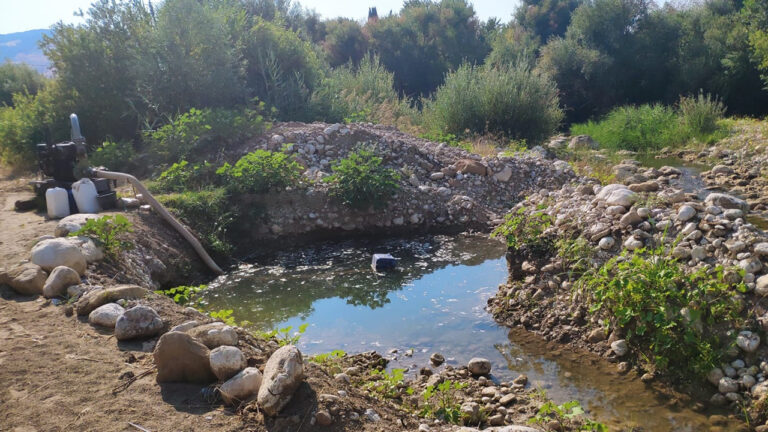 Fiume Platani deviazione denuncia 1