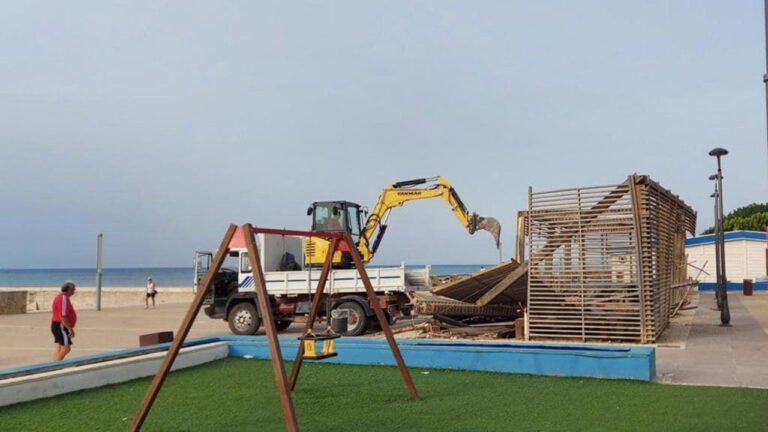 Gazebo Stazzone demolizione