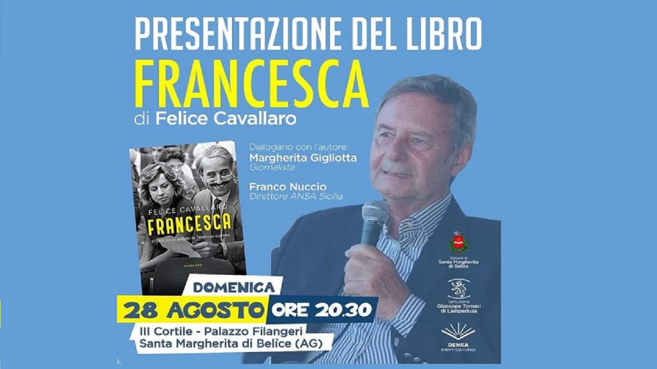 Cavallaro stasera a Santa Margherita per presentare il libro dedicato a Francesca Morvillo