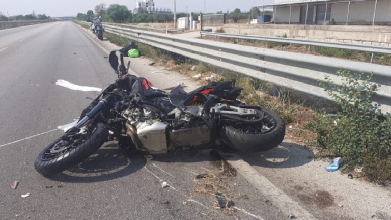 incidente piana 2022 moto