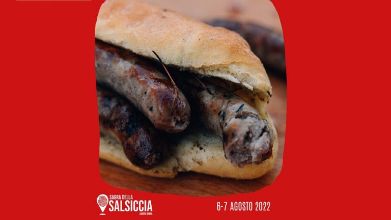sagra salsiccia santa ninfa 2022