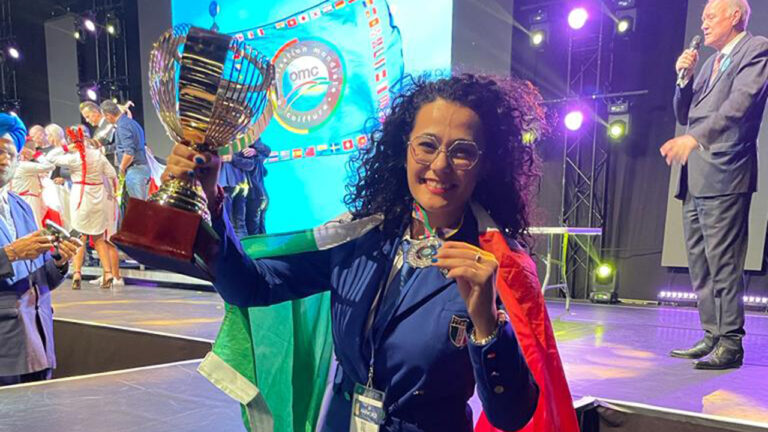 Claudia Turturici vice campione del mondo Parigi 2022 1280X720