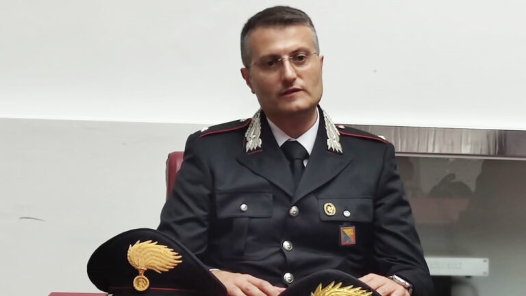 Vincenzo De Felice comandante carabinieri Ribera