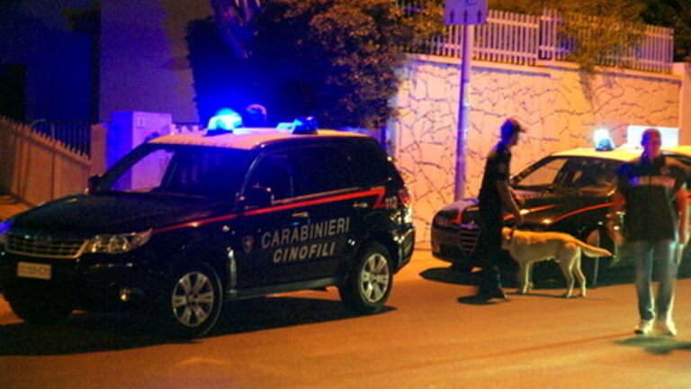 carabinieri notte