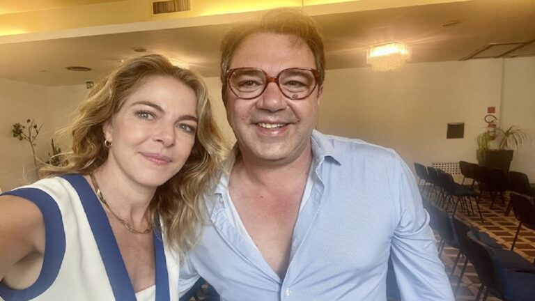 Claudia Gerini e Antonio Chiaramonte