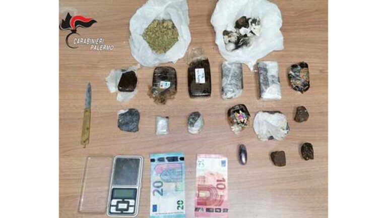 Droga Palermo carabinieri