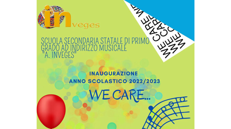 LOCANDINA WE CARE INVEGES