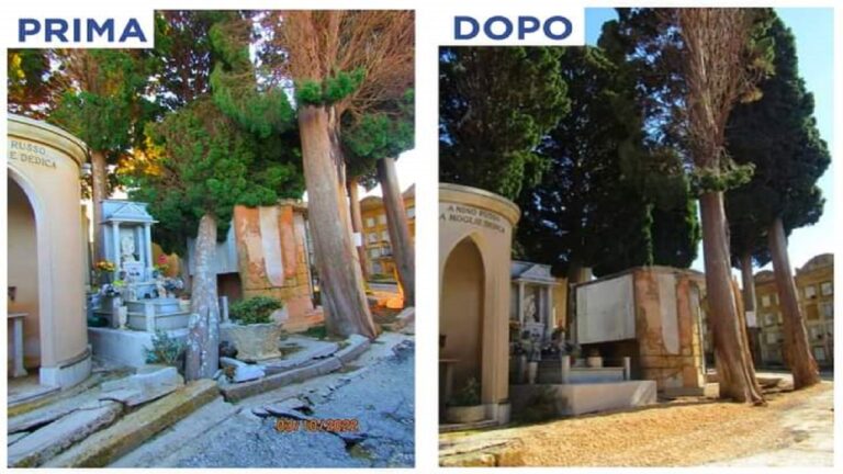 cimitero comunale santa margherita dopo nubifragio 2022 home