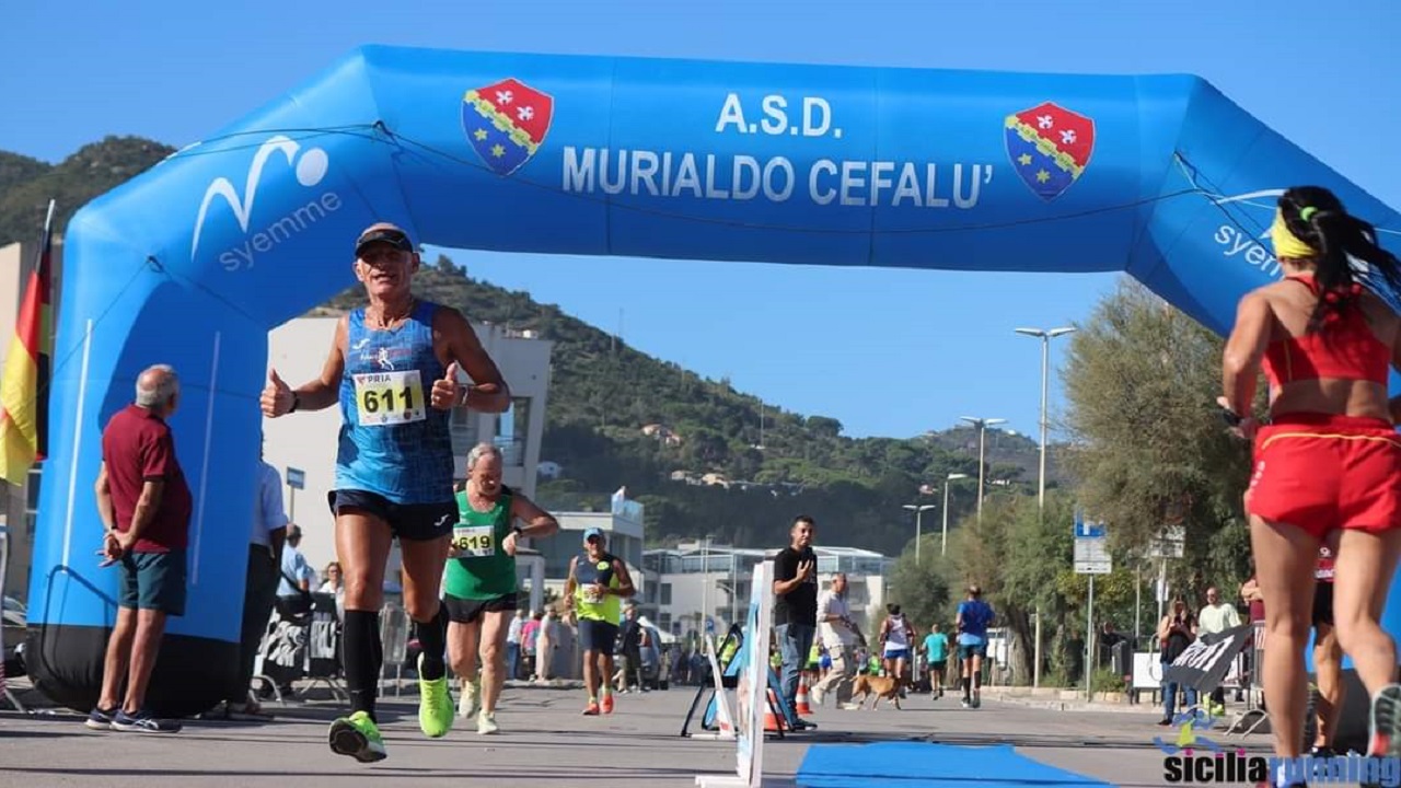 Mezza maratona di Cefalù, ottimo risultato di Michele Guzzardo
