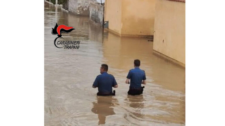 verderame carabinieri allagamento