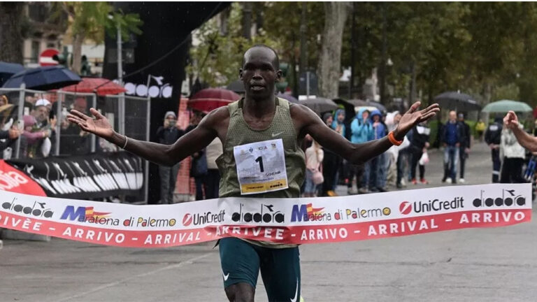 Maratona di Palermo 2022 keniano Kiptoo