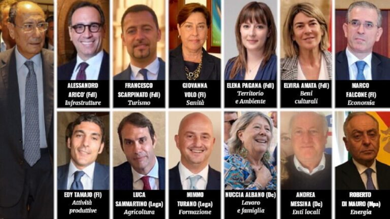 giunta regione sicilia 2022